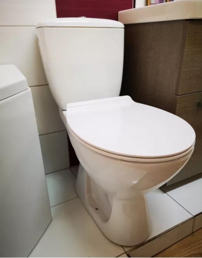 Cersanit kompakt WC odpływ warszawski z deską slim wolnoopadajacą